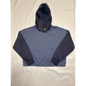 Under Armour Athletics Collective Hoodie - Blue/Gray, Women’s Size M